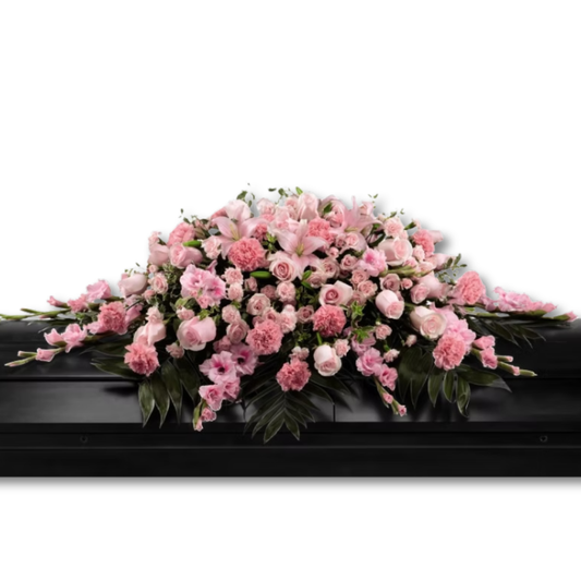 The FTD® Garden of Comfort™ Casket Spray
