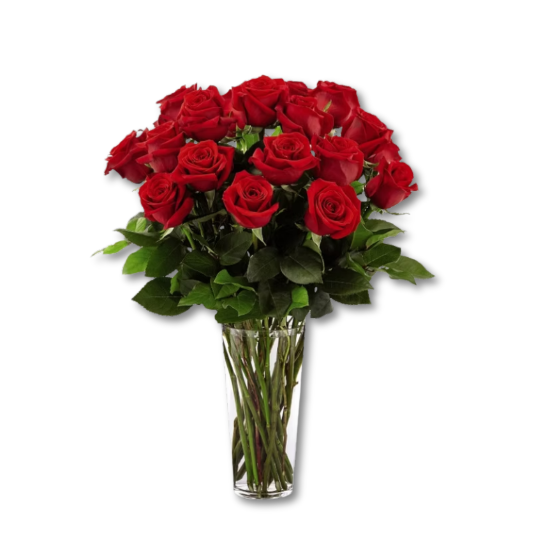The FTD® Long Stem Red Rose Bouquet