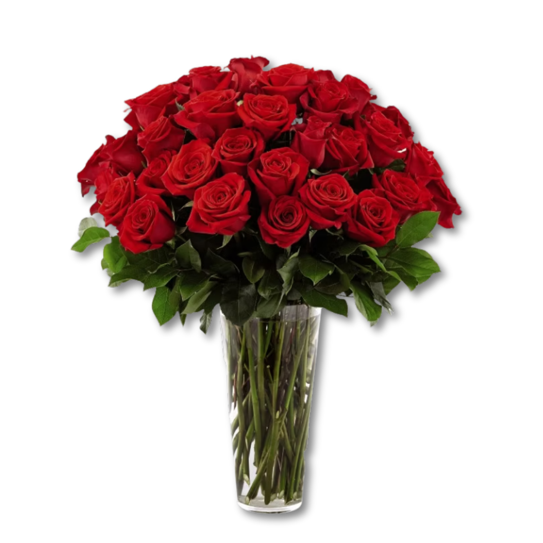The FTD® Long Stem Red Rose Bouquet