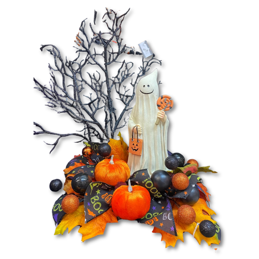 Boo's Haunted Harvest Table Arrangement