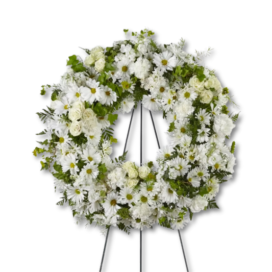 The FTD® Faithful Wishes™ Wreath
