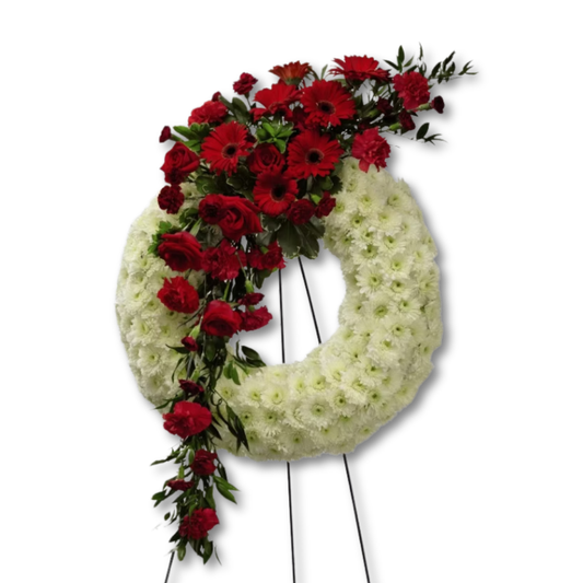 The FTD® Graceful Tribute™ Wreath