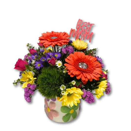 Sparkling Daisy Bouquet